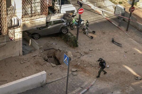 Destructions dans la région de Tel-Aviv - Sputnik Afrique