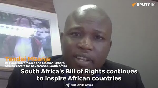'South Africa's Bill of Rights Сontinues to Inspire African Countries': South African Expert - Sputnik Africa
