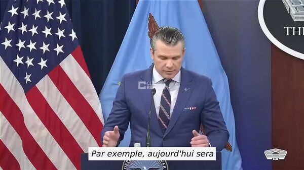 Aujourd'hui sera notre journée de frappes la plus intense contre l'Iran, affirme le chef du Pentagone - Sputnik Afrique