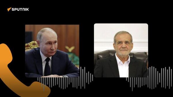 La situation au Moyen-Orient au centre d'un nouvel entretien téléphonique Poutine-Pezeshkian - Sputnik Afrique