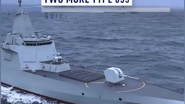 #viral | China Presents Two New 10,000-Tonne Type 055 Destroyers Debut - Sputnik Africa