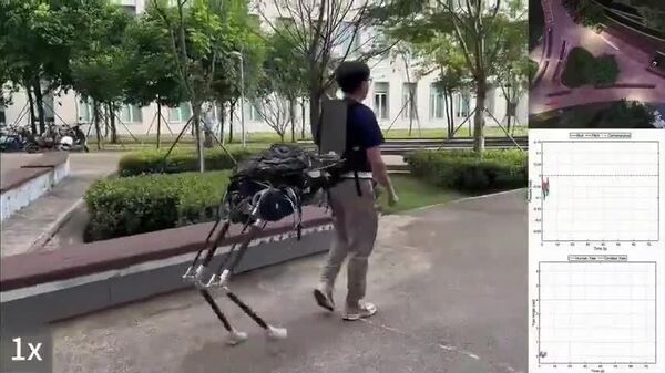 #viral | China's Exoskeleton Makes Heavy Backpacks Feel Weightless - Sputnik Africa