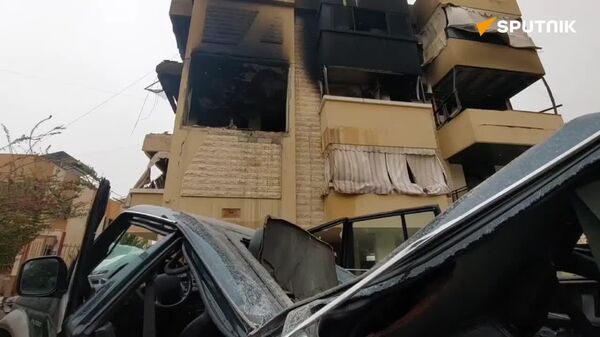 Les conséquences du raid aérien israélien contre un immeuble résidentiel à Saïda expliquées par un correspondant de Sputnik - Sputnik Afrique