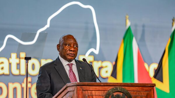 Address by President Cyril Ramaphosa at the inaugural National Transport Conference, Gallagher Estate, Johannesburg - Sputnik Africa