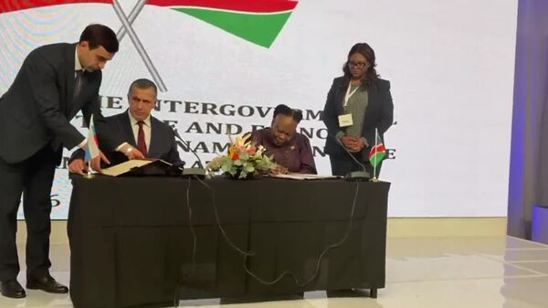 La Russie et la Namibie se préparent à signer un accord d'assistance mutuelle en matière douanière - Sputnik Afrique