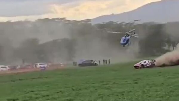 #viral | Helicopter Pilot Steals Spotlight at Safari Rally, Kenya - Sputnik Africa