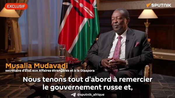 La Russie et le Kénya pourraient tripler leurs échanges commerciaux — chef de la diplomatie kényane à Sputnik Afrique - Sputnik Afrique
