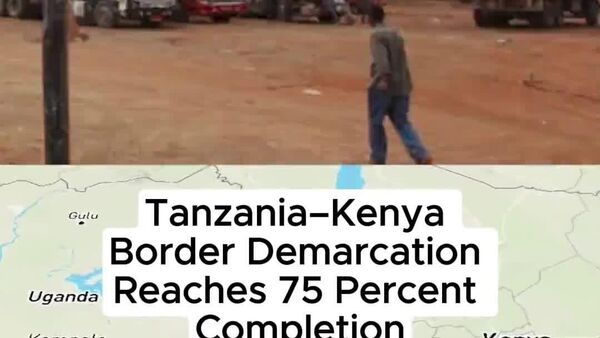 Tanzania–Kenya Border Demarcation Reaches 75% Completion - Sputnik Africa