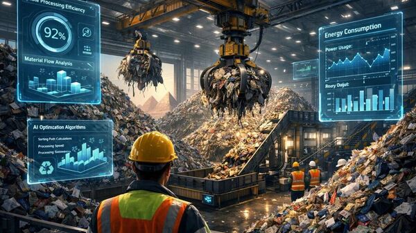 Trash, Sun & Wind: Fossil Fuel Alternatives Egypt Needs, Says Expert - Sputnik Africa