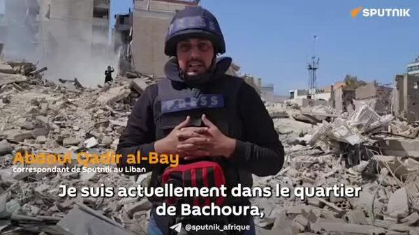 Beyrouth sous les bombes: un correspondant de Sputnik fait le point - Sputnik Afrique