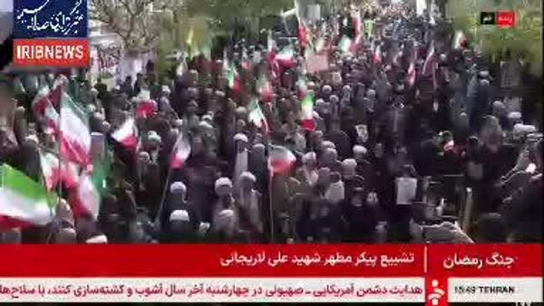 Ali Larijani's Funeral Taking Place in Qom - Sputnik Africa