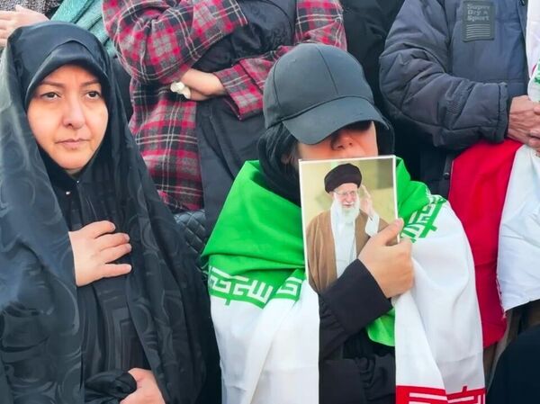 A memorial rally for Iran’s late Supreme Leader, Ayatollah Ali Khamenei. - Sputnik Africa