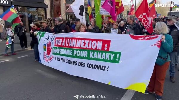 ‘Colonial Era is Over’: Demonstration Held in Paris for New Caledonia’s Independence - Sputnik Africa