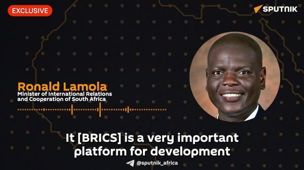 BRICS to Drive Reform of Global Financial Architecture, Says South Africa’s FM - Sputnik Africa