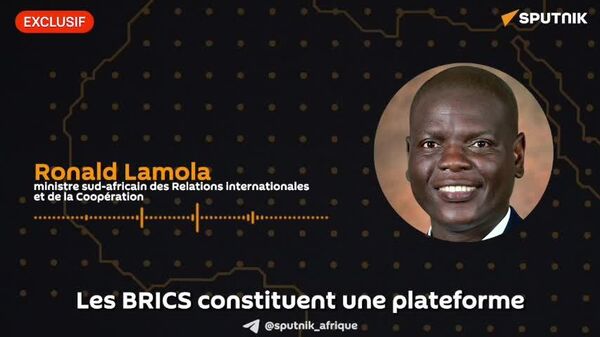 Les BRICS, moteurs de la réforme de l'architecture financière mondiale, selon un ministre sud-africain - Sputnik Afrique