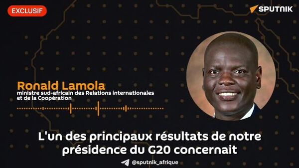 L’Afrique change la donne: d'une zone d’extraction à un pôle industriel, selon le chef de la diplomatie sud-africain - Sputnik Afrique