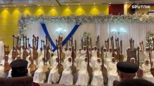 Vibrant Night of Sacred Strings: Ethiopia's Begena Masters Unite in Addis Ababa to Keep Holy Tradition Alive - Sputnik Africa