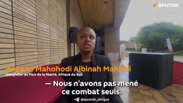 Le récit permet aux jeunes de garder vivante la lutte de libération de l'Afrique du Sud, selon une storyteller - Sputnik Afrique