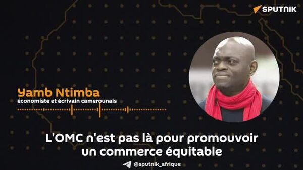 L'OMC n'a pas été créée pour un commerce équitable, mais pour les intérêts de l'Occident — économiste camerounais - Sputnik Afrique