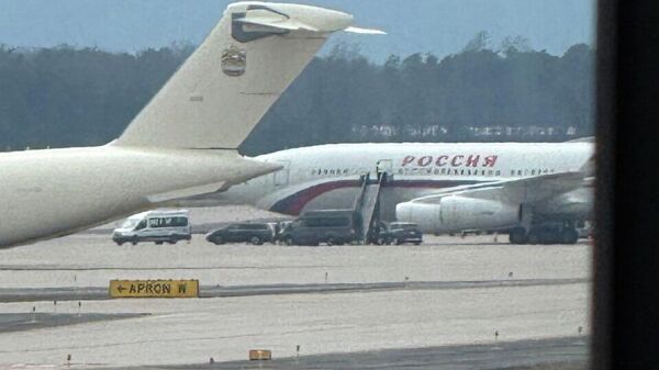 Une délégation de députés de la Douma russe arrive à Washington - Sputnik Afrique