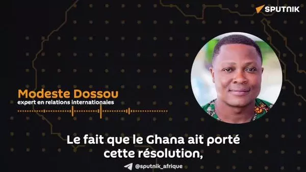 La résolution de l'Onu sur l'esclavage montre que l'Afrique peut faire entendre sa voix, selon un analyste géopolitique - Sputnik Afrique