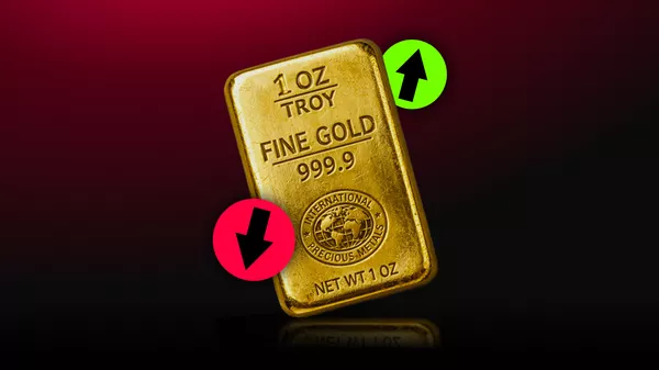 Chute des prix de l'or en raison du conflit au Moyen-Orient - Sputnik Afrique