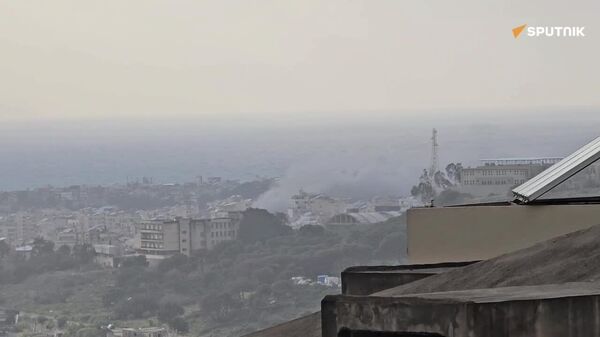 Une frappe israélienne a touché la banlieue sud de Beyrouth, rapporte un correspondant de Sputnik - Sputnik Afrique