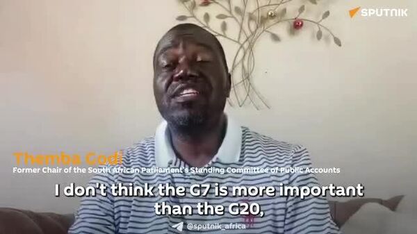 G7 Can't Claim Economic Credibility While Leaving Out China and Russia: Former South African Parliamentarian - Sputnik Africa