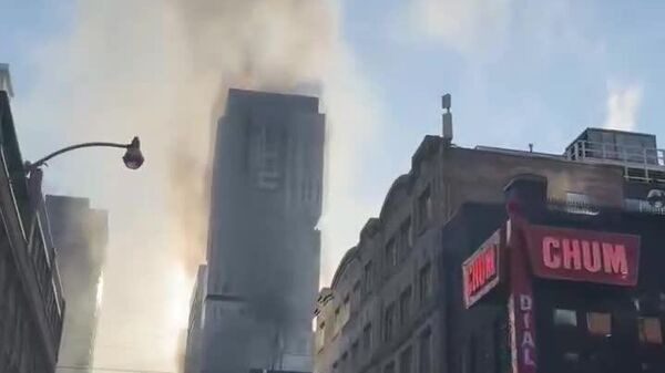 #viral | Propane Tank Explosions Rock Downtown Toronto - Sputnik Africa