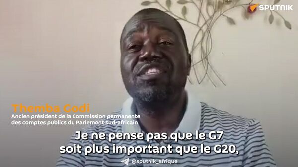 Le G7 ne peut prétendre à une crédibilité économique sans la Chine et la Russie - Themba Godi - Sputnik Afrique