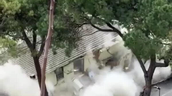 Un glissement de terrain détruit un immeuble en Italie - Sputnik Afrique