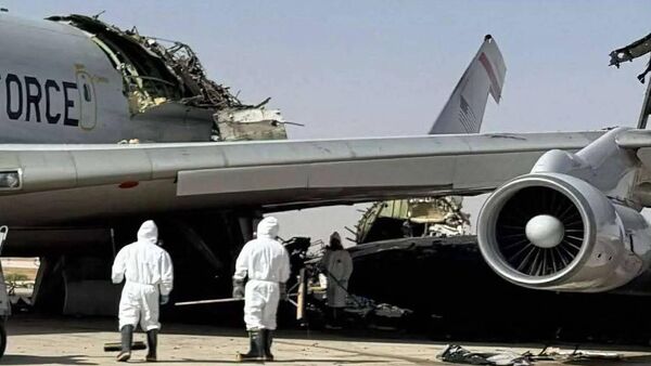 Un AWACS détruit au sol en Arabie saoudite  - Sputnik Afrique