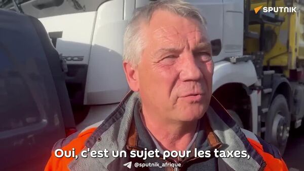 L'État ne fait rien: un camionneur français s'insurge contre les prix de carburant - Sputnik Afrique