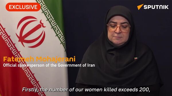 'Women and children are main casualties of this war' – Iranian government spox - Sputnik Africa