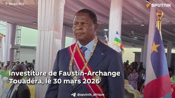 Faustin-Archange Touadéra démarre officiellement son troisième mandat à la tête de la Centrafrique - Sputnik Afrique