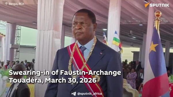 Faustin-Archange Touadéra Begins His Third Term as Head of CAR - Sputnik Africa