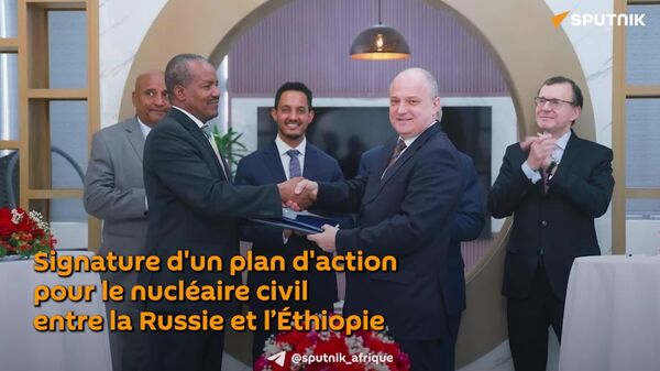 La Russie et l'Éthiopie signent un plan pour la mise en œuvre de projets nucléaires civils – ambassade de Russie en Éthiopie - Sputnik Afrique