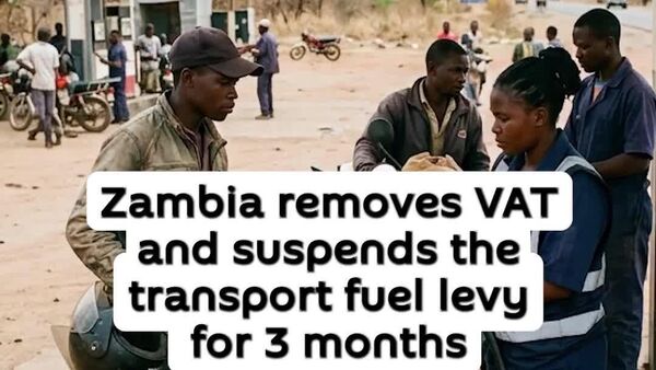 Zambia Suspends VAT and Fuel Levy for Three Months to Curb Rising Pump Prices - Sputnik Africa