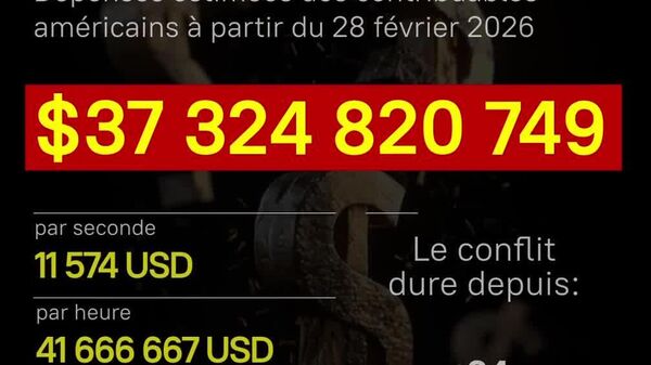 Coût quotidien de la guerre contre l'Iran pour les États-Unis au 3 avril - Sputnik Afrique