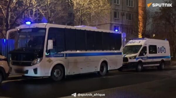Attaque déjouée contre un haut responsable des forces de l'ordre à Moscou: images publiées par le FSB - Sputnik Afrique