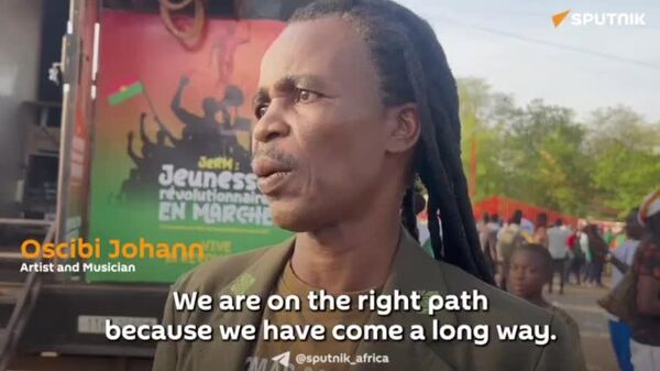March in Ouagadougou: 'For Traoré’s Revolution, People Committed Themselves Immediately' - Sputnik Africa