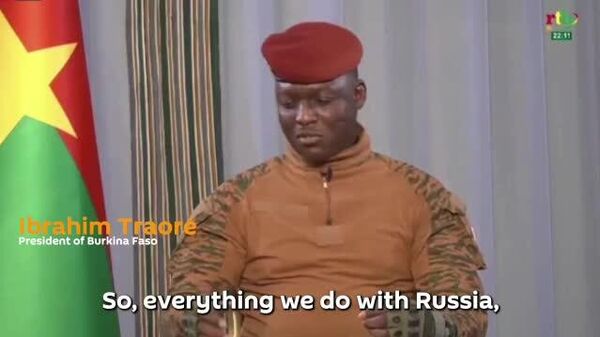 Russia Open to Military Cooperation With Burkina Faso—Unlike Europeans: Traoré - Sputnik Africa