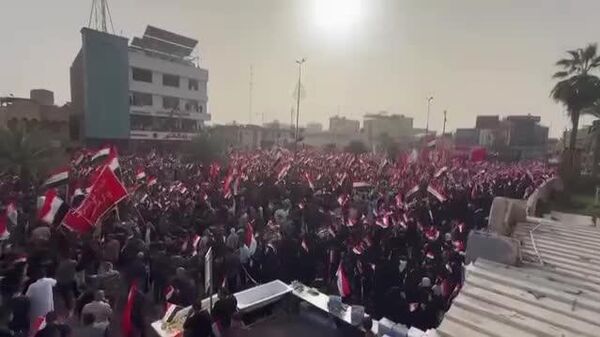 Iraqis Rally in Baghdad to Support Iran Against US-Israeli Attacks: Local Media - Sputnik Africa