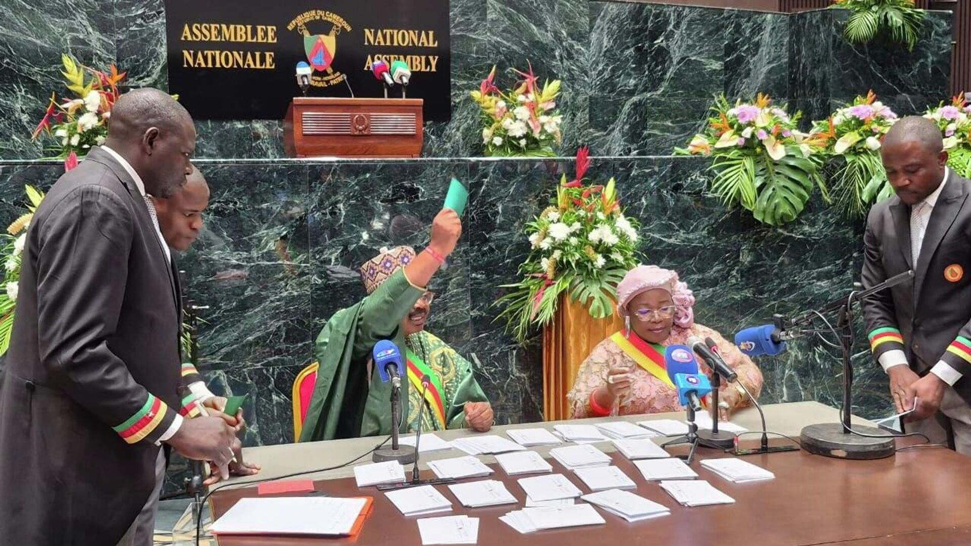 Vote sur la vice-Présidence à l'Assemblée nationale du Cameroun, le 4 avril 2026 - Sputnik Afrique, 1920, 04.04.2026