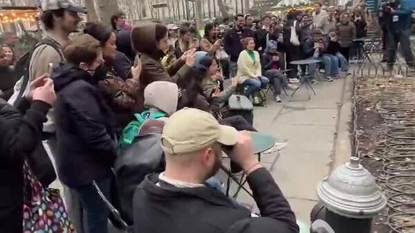 Un oiseau rare fait le buzz au cœur de New York - Sputnik Afrique