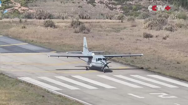 Un avion-cargo sans pilote chinois propulsé par un moteur à hydrogène liquide a effectué son premier vol - Sputnik Afrique