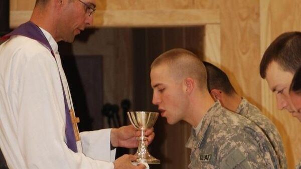 US Army Christian service in Basra, Iraq, file photo. - Sputnik Africa