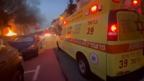 Images des frappes de missiles iraniennes contre Haïfa - Sputnik Afrique