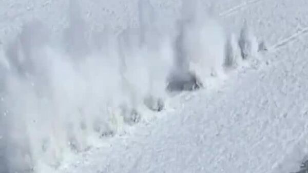 Des feux d'artifice de glace à la frontière sino-russe - Sputnik Afrique