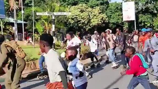#viral | Victory on Wheels: Kenyan Skaters Pour Into Nairobi Streets to Honor Gold Medalist Kelvin Kiarie - Sputnik Africa